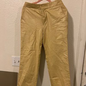 Commes de garcon pants in off white ivory